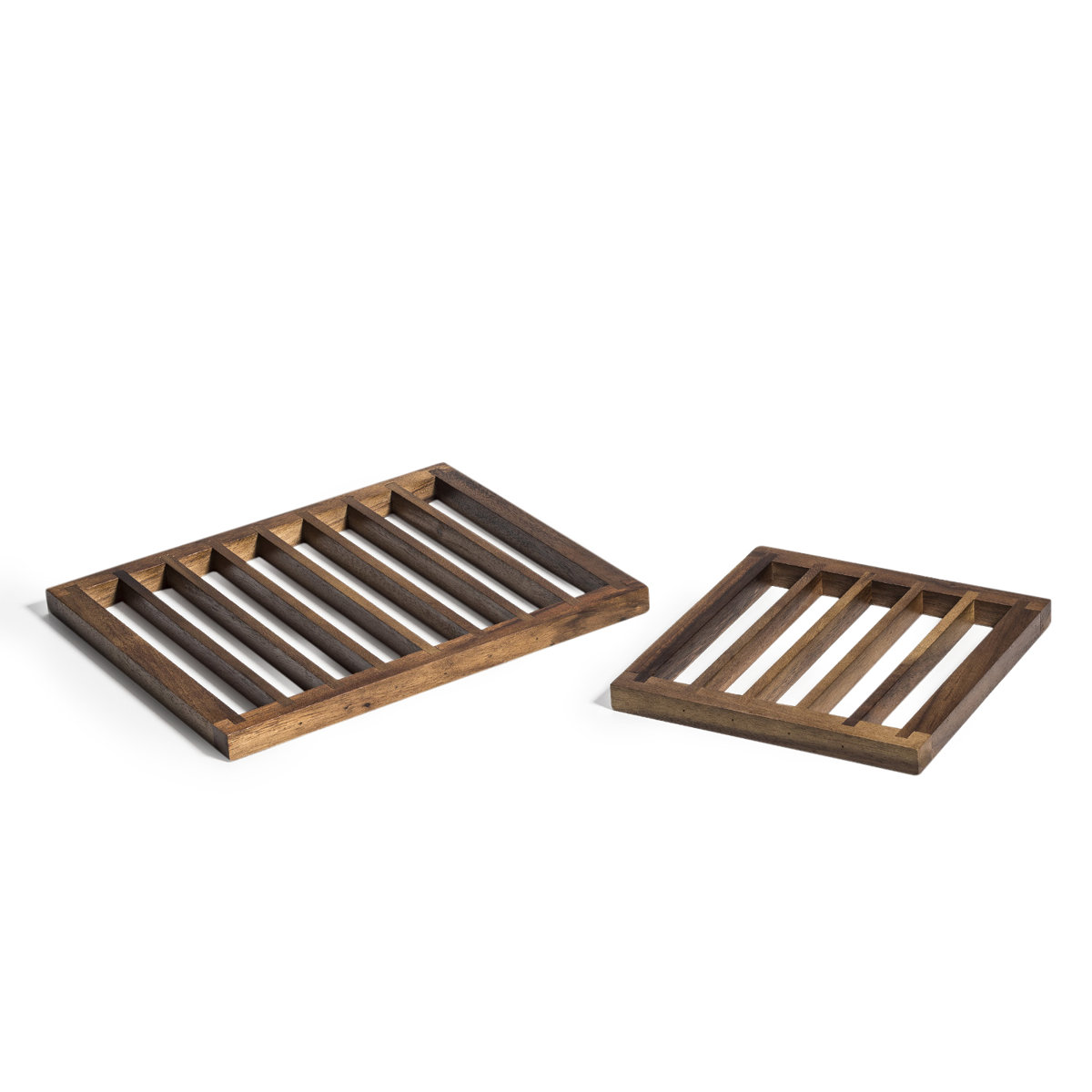 George Oliver Acacia Wood Trivet 2 Pcs &amp; Reviews | Wayfair