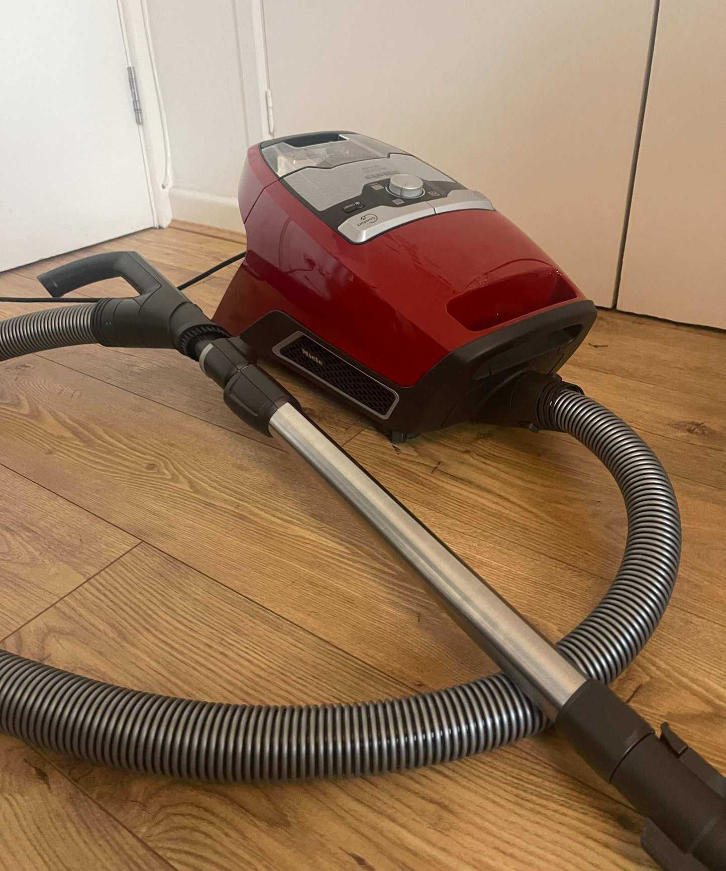 Miele Blizzard CX1 Cat &amp; Dog in Dan's home on wooden floor