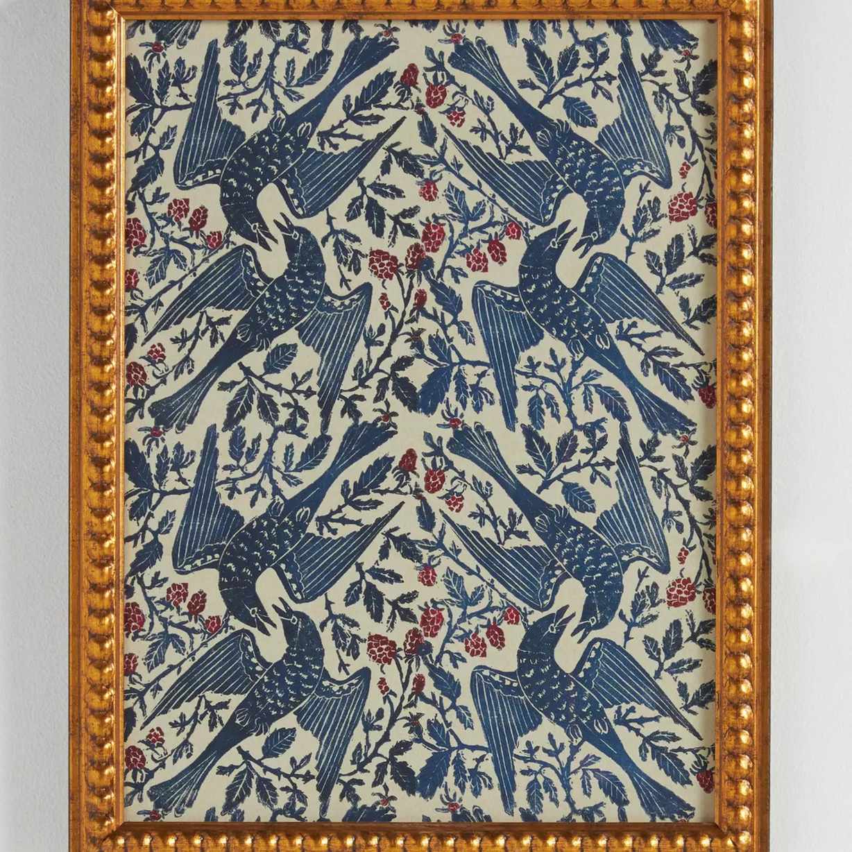 Anthropologie, Robins and Raspberries Wall Art