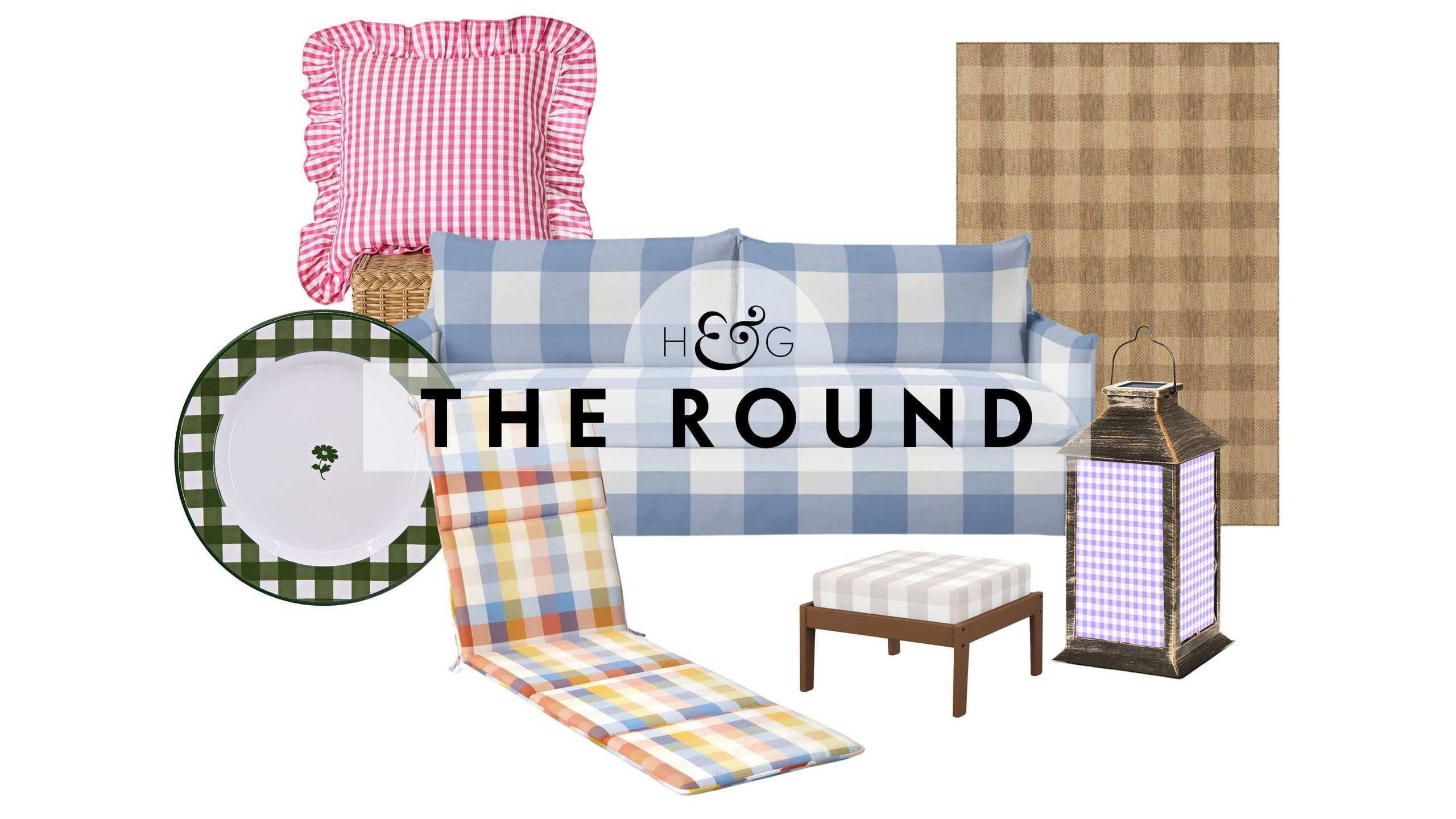 This ‘Picnic’ Pattern Is Replacing Stripes This Summer – Shop 24 Gingham Outdoor Decor Pieces for Easy Alfresco Charm