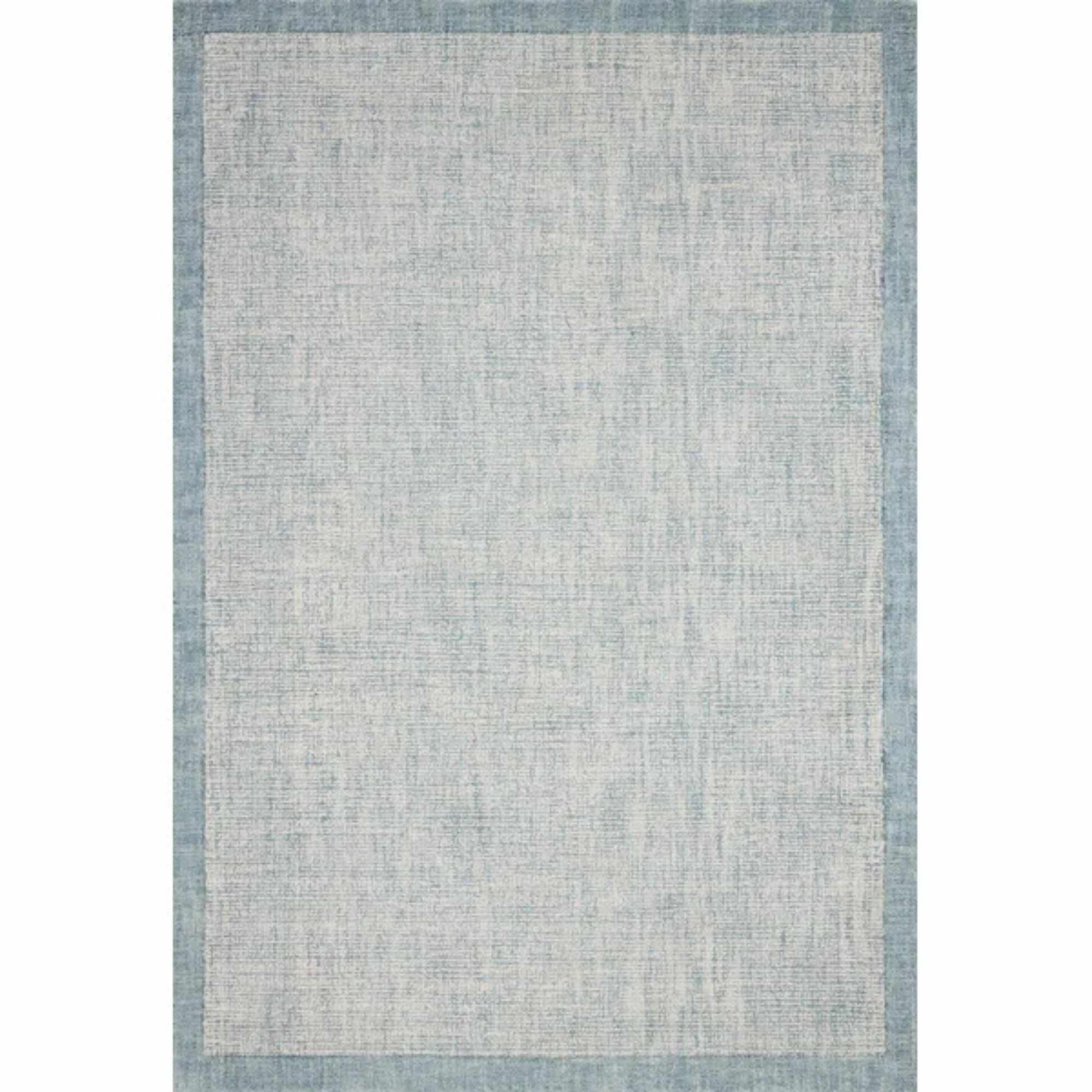 Magnolia Home by Joanna Gaines x Loloi Henley Ivory / Blue Area Rug