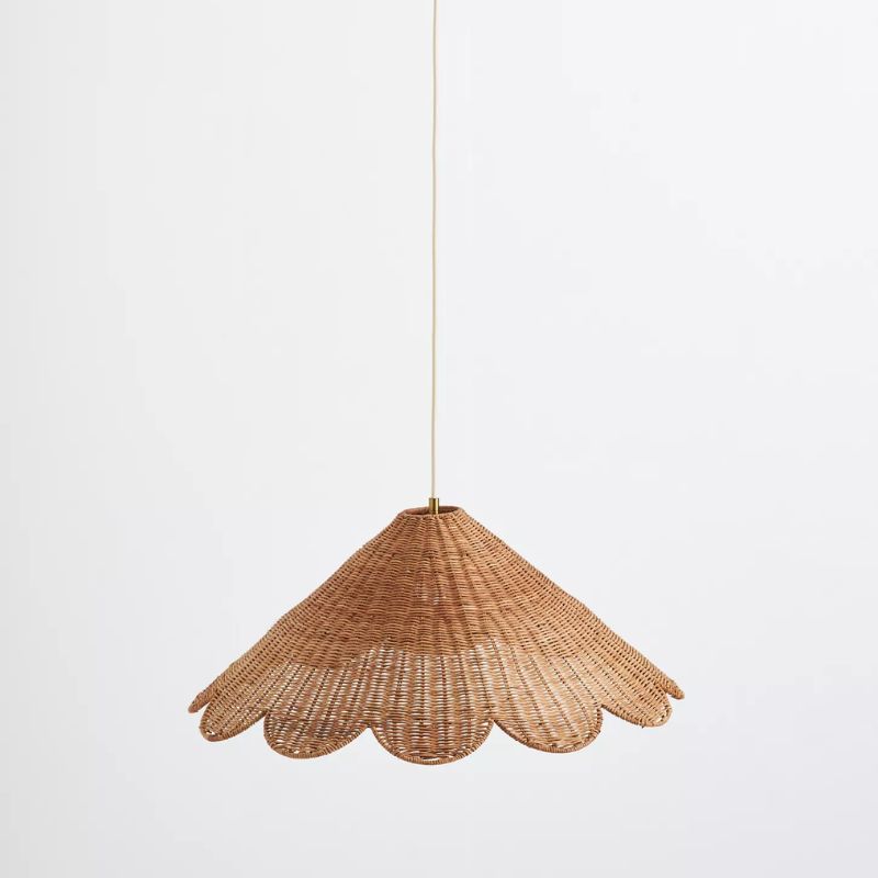 rattan pendant light