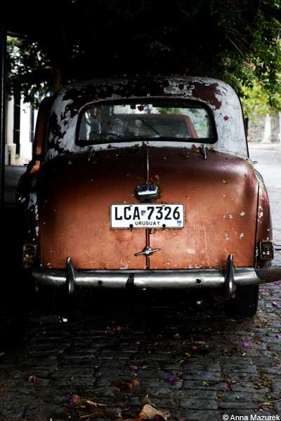 Classic car, Colonia del Sacramento, Uruguay