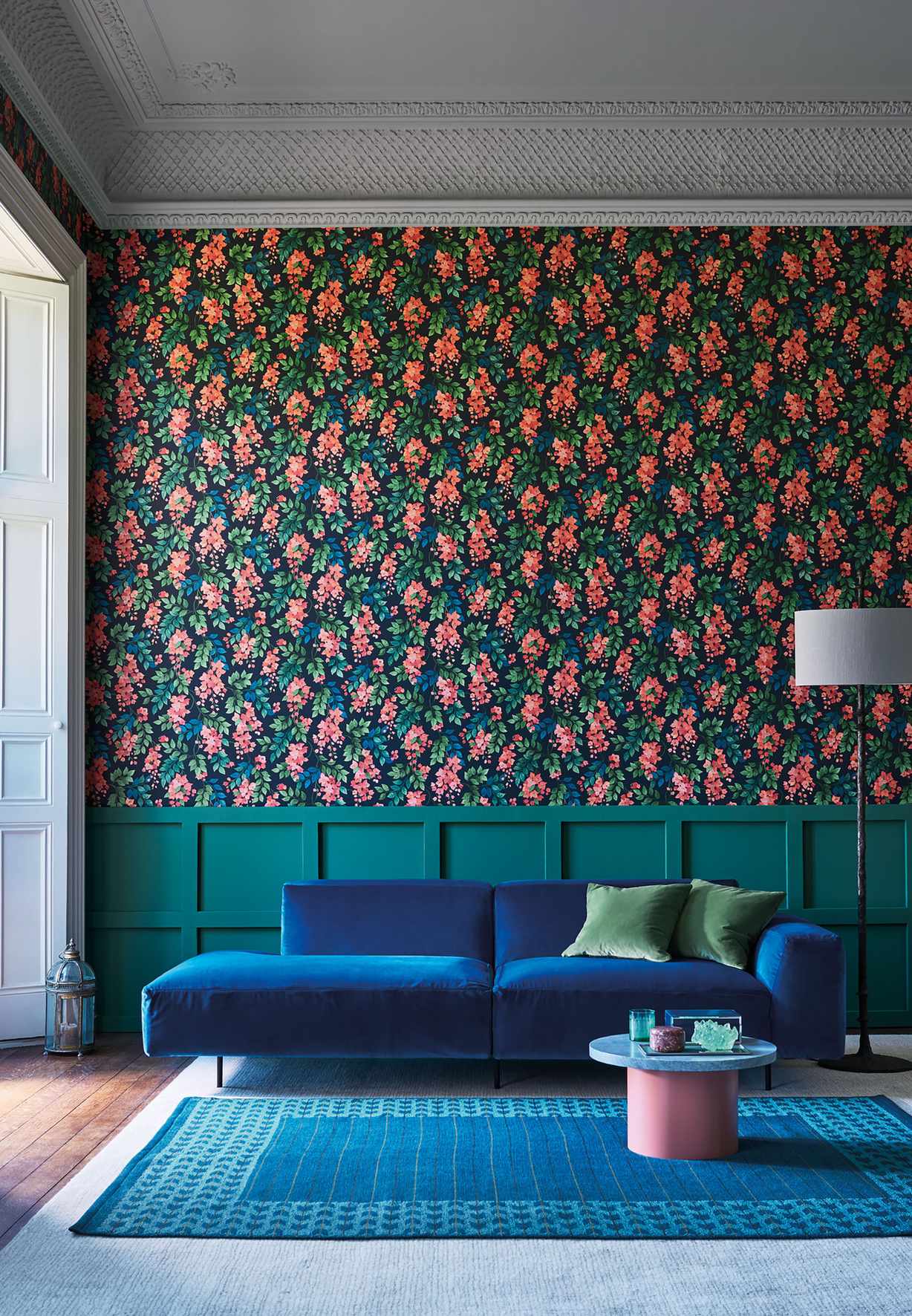 Bougainvillea wallpaper in 117/6017 by Cole &amp; Son