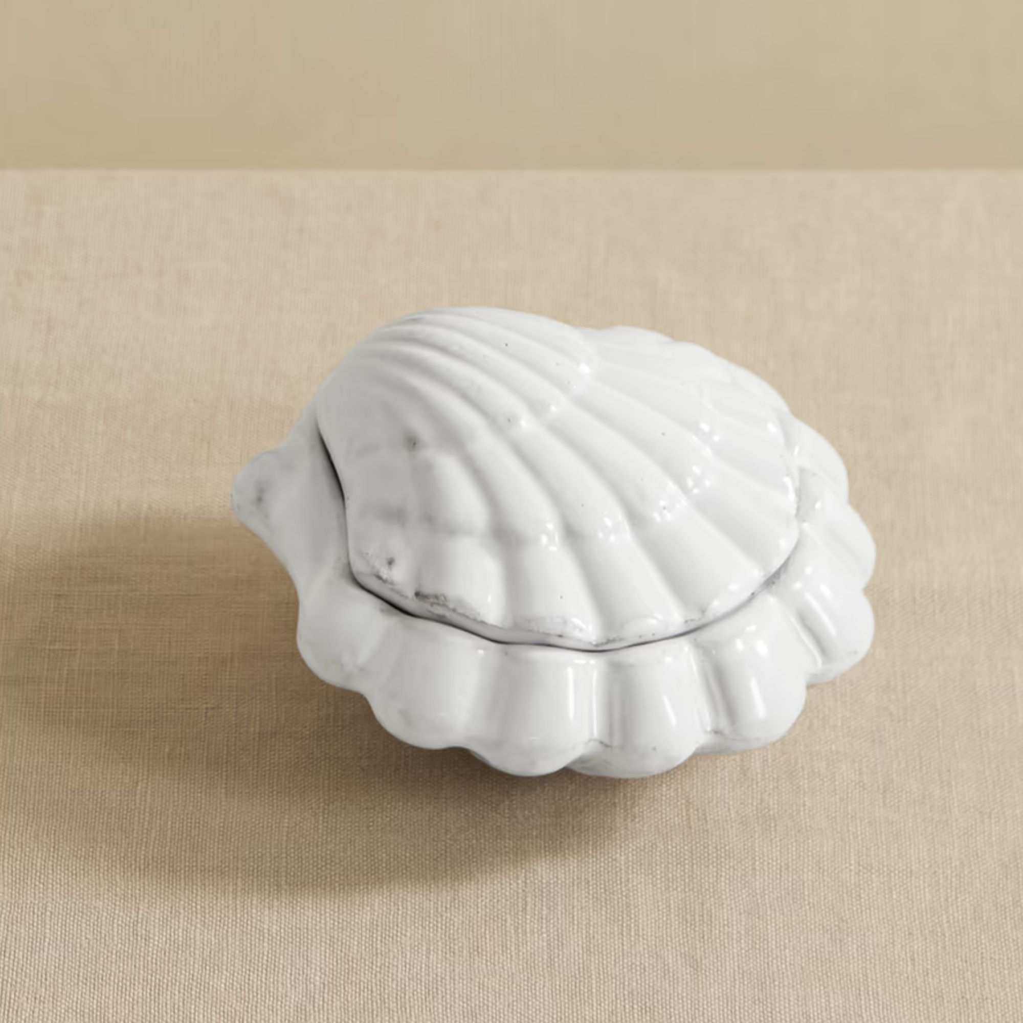 Astier de Villatte Coquillage Ceramic Box