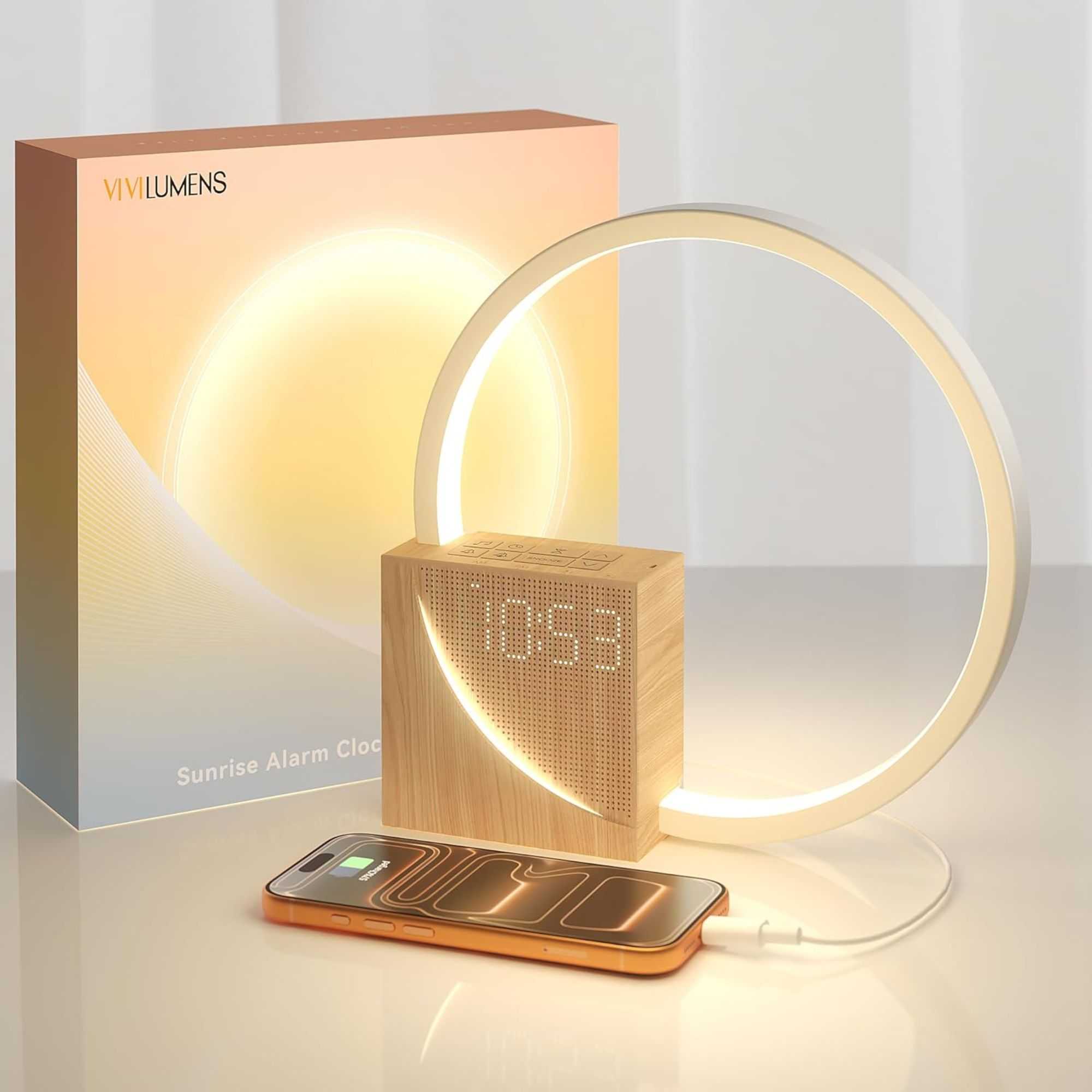 Sunrise alarm clock