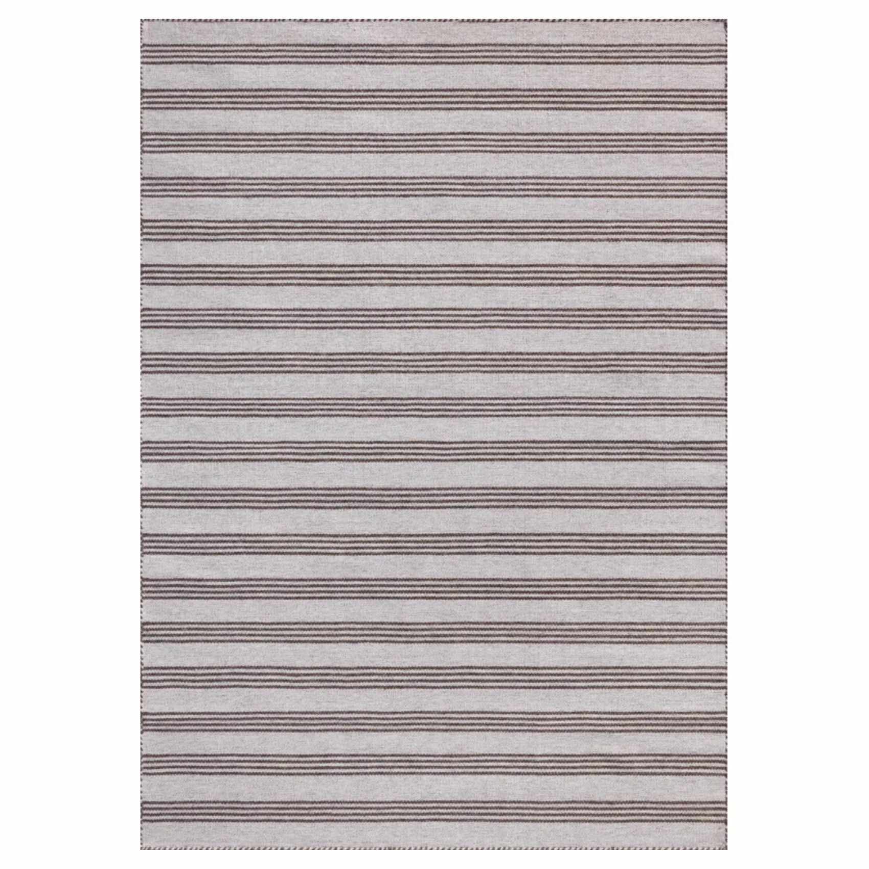a striped rug