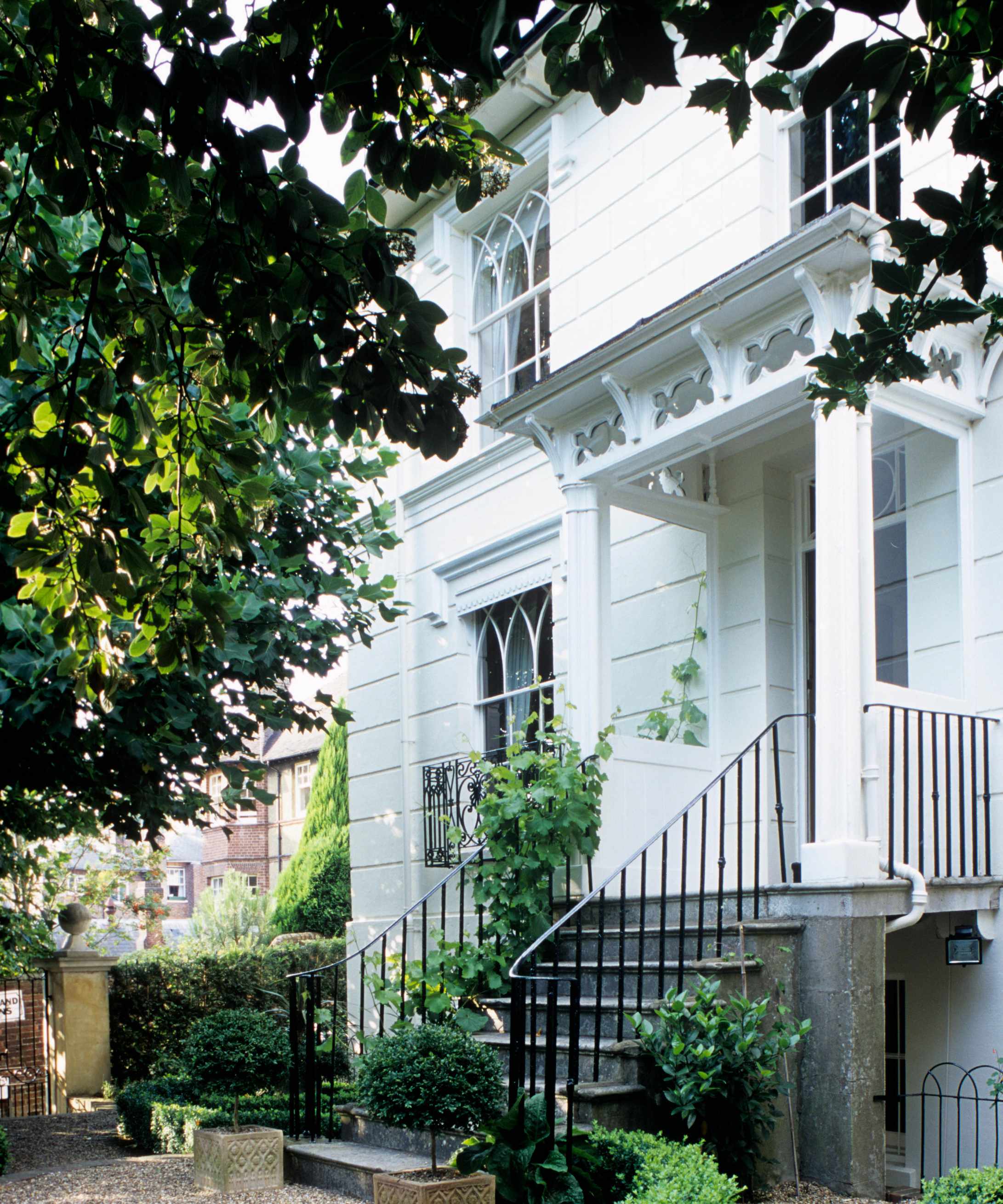 Home with a portico