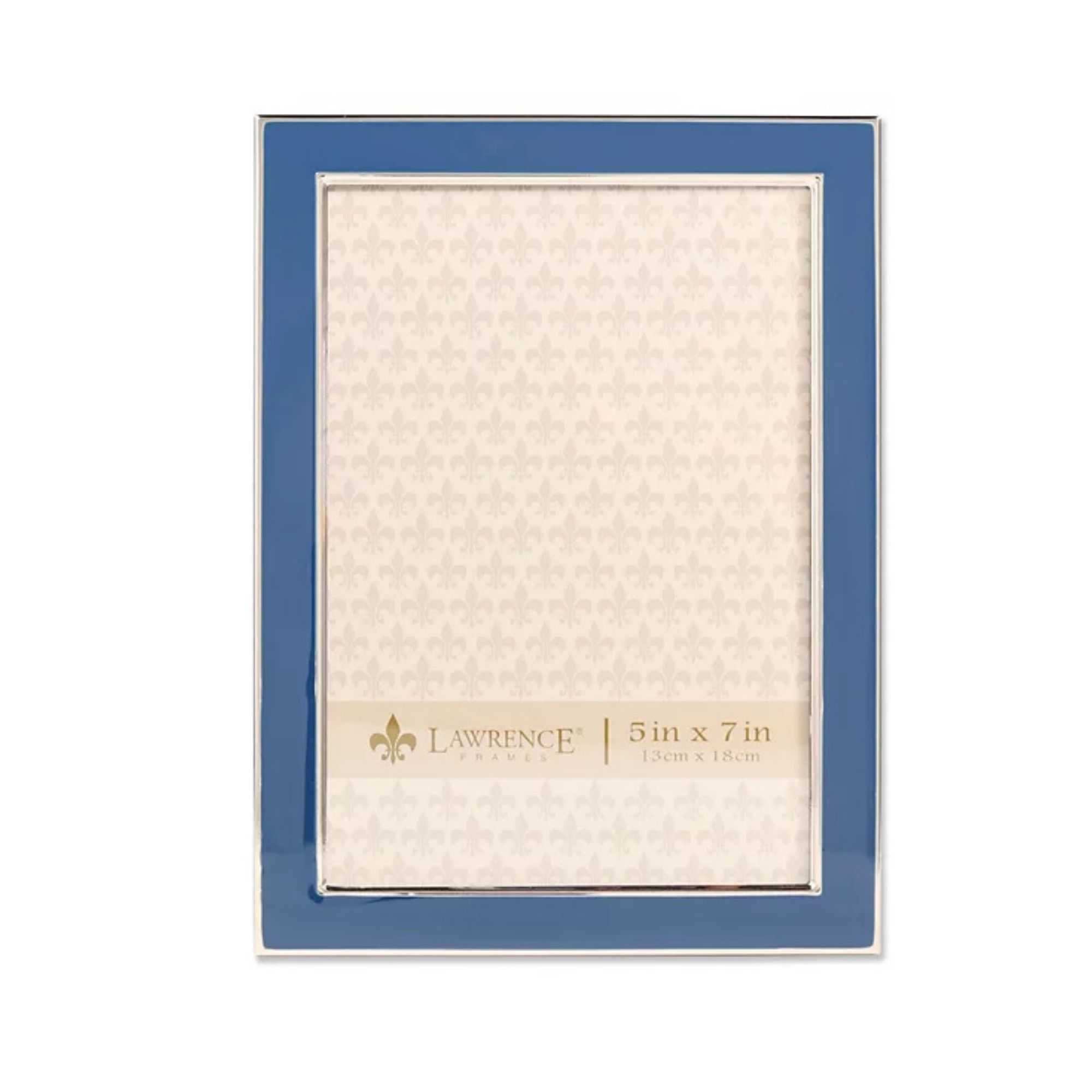 Lawrence Frames Navy Enamel Picture Frame - 5" x 7"