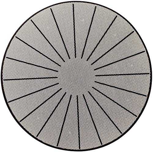 Lazy K Induction Cooktop Mat - Silicone Fiberglass Scratch Protector - for Magnetic Stove - Non Slip Pads to Prevent Pots From Sliding During Cooking (11 Inches)