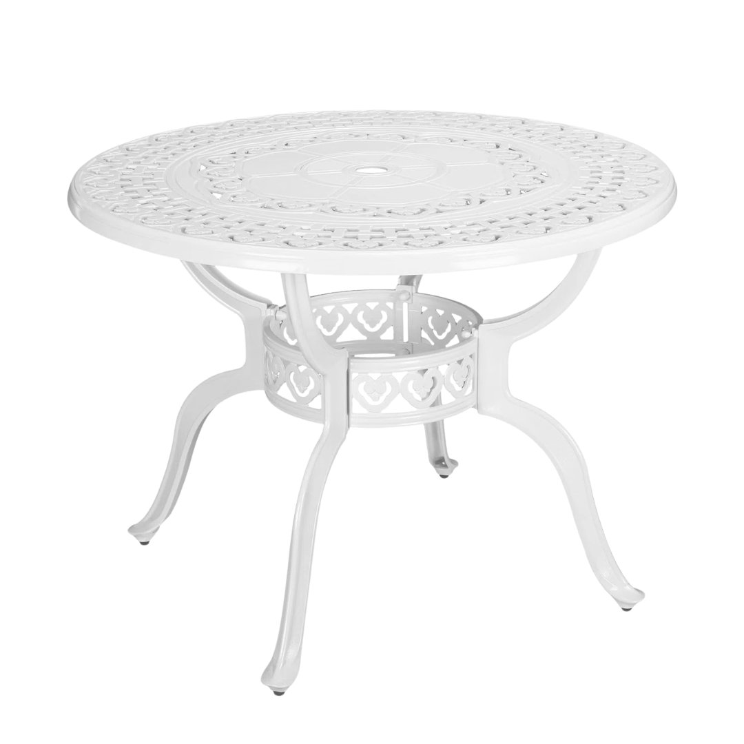 Meetwarm Metal Dining Table &amp; Reviews | Wayfair