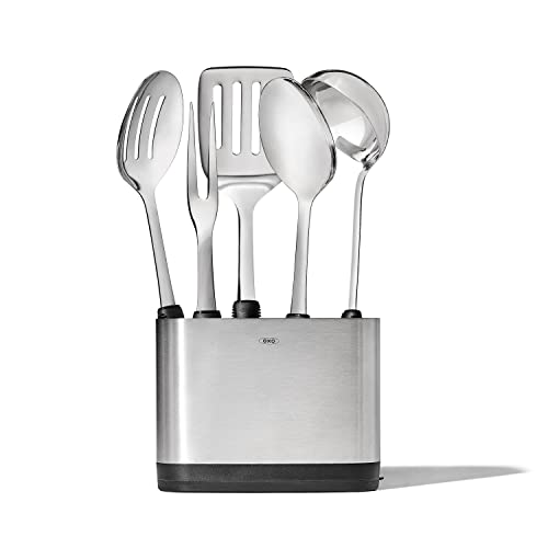 Oxo Good Grips Stainless Steel Prep &amp; Serve Kitchen Tool 6pc Set