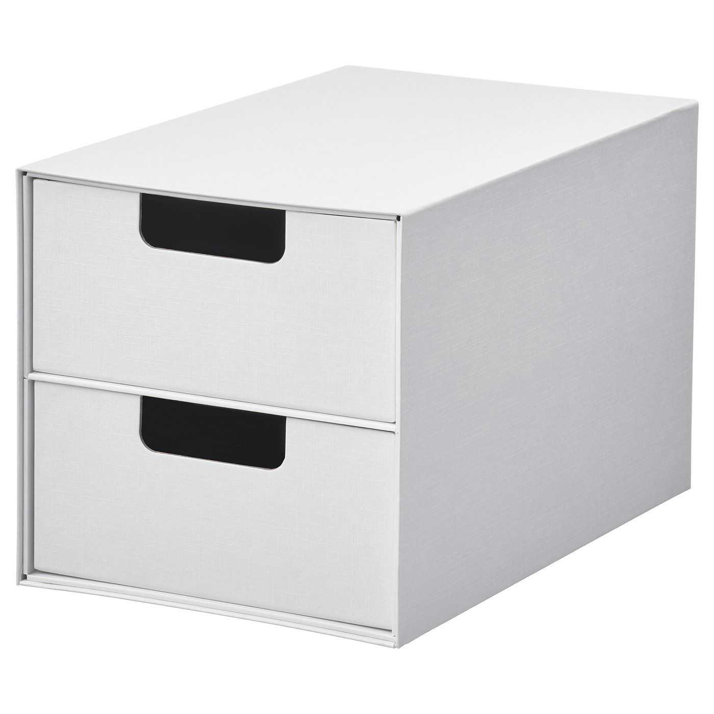 Fj&Auml;derharv Mini Chest With 2 Drawers - White 6 &frac14;x9 &frac34; "
