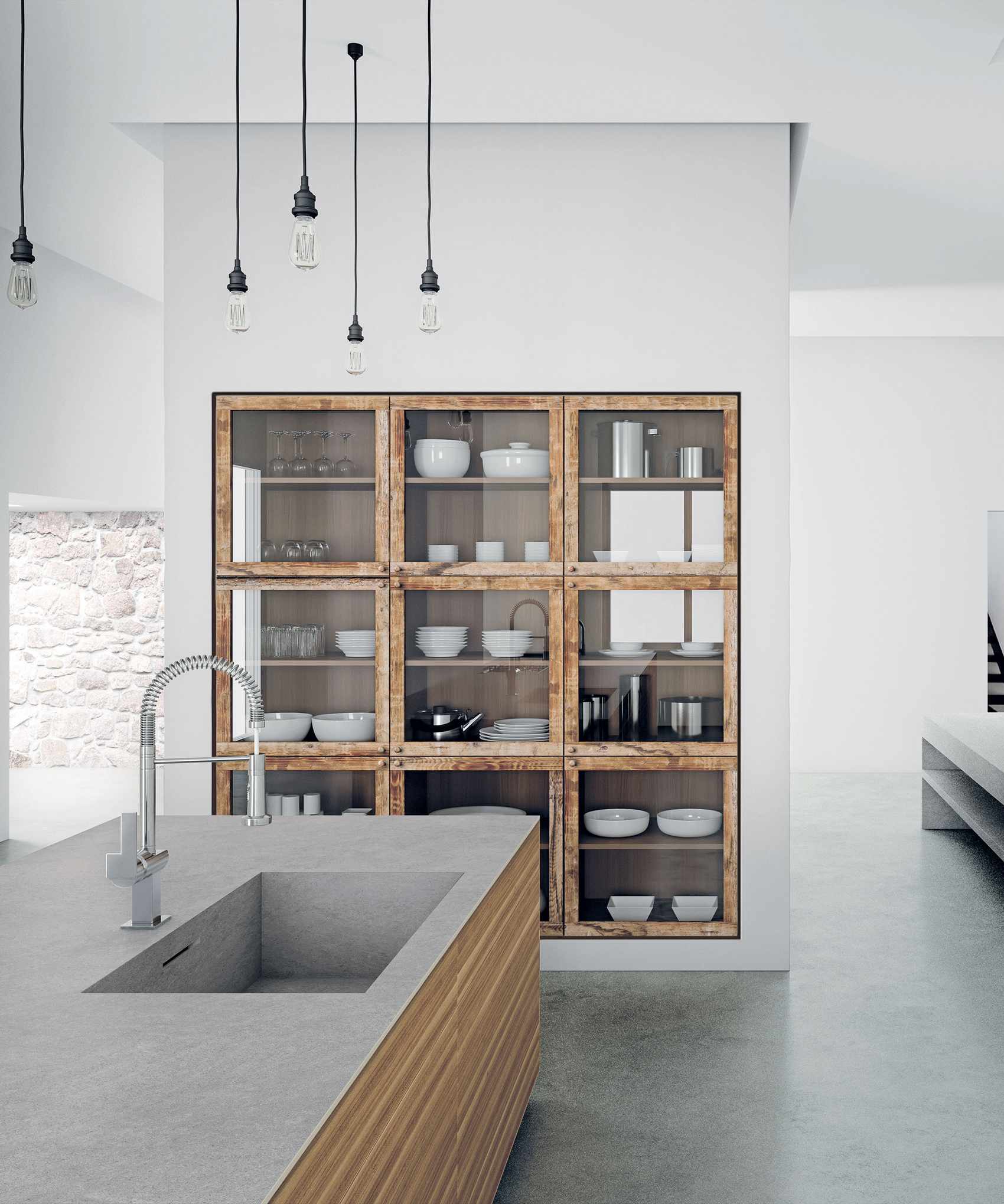Wood kitchen cabinet ideas