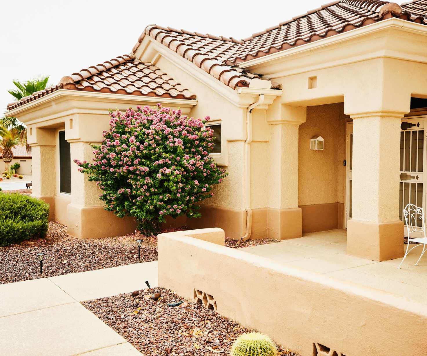desert style front yard Arizona