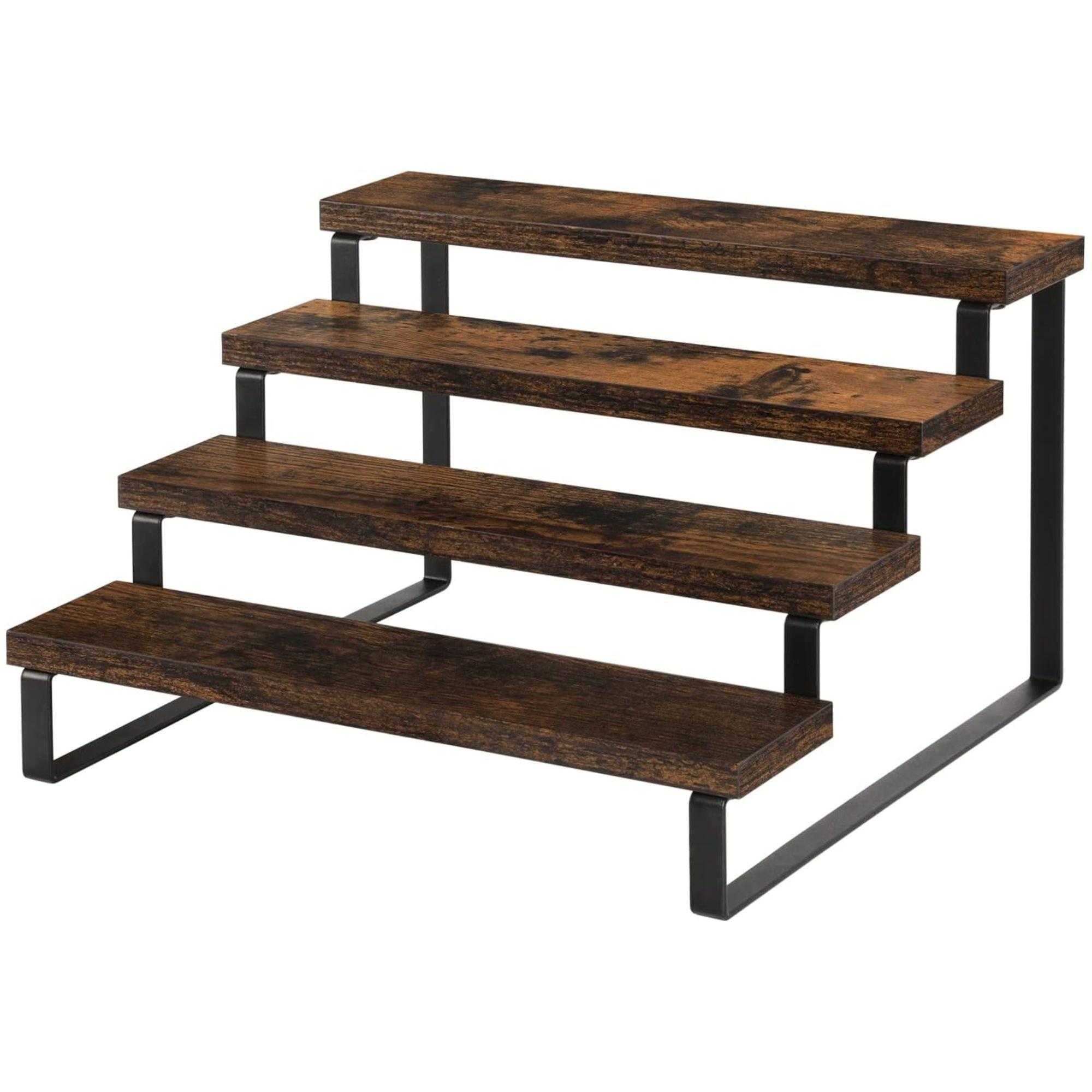 YINMIT Wooden Display Riser Stand