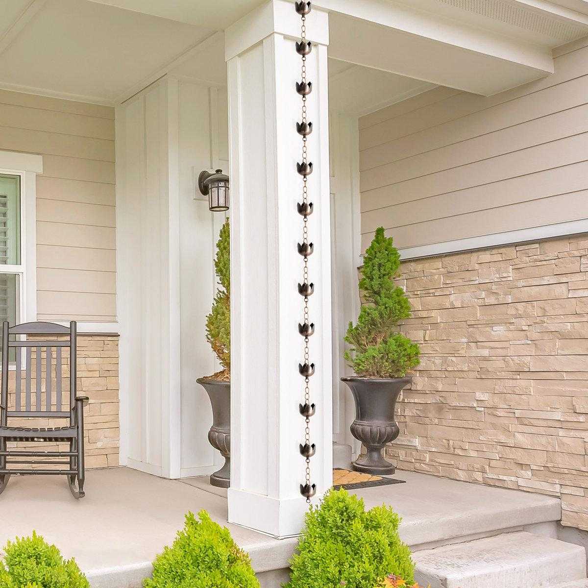 Freeport Park&reg; Milliner Rain Chain &amp; Reviews | Wayfair