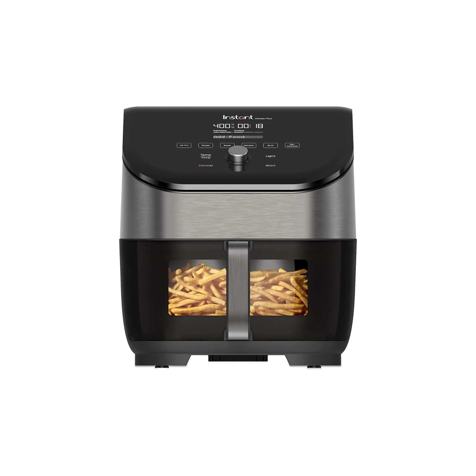Instant Vortex Plus 6-Quart Air Fryer Oven on a transparent background