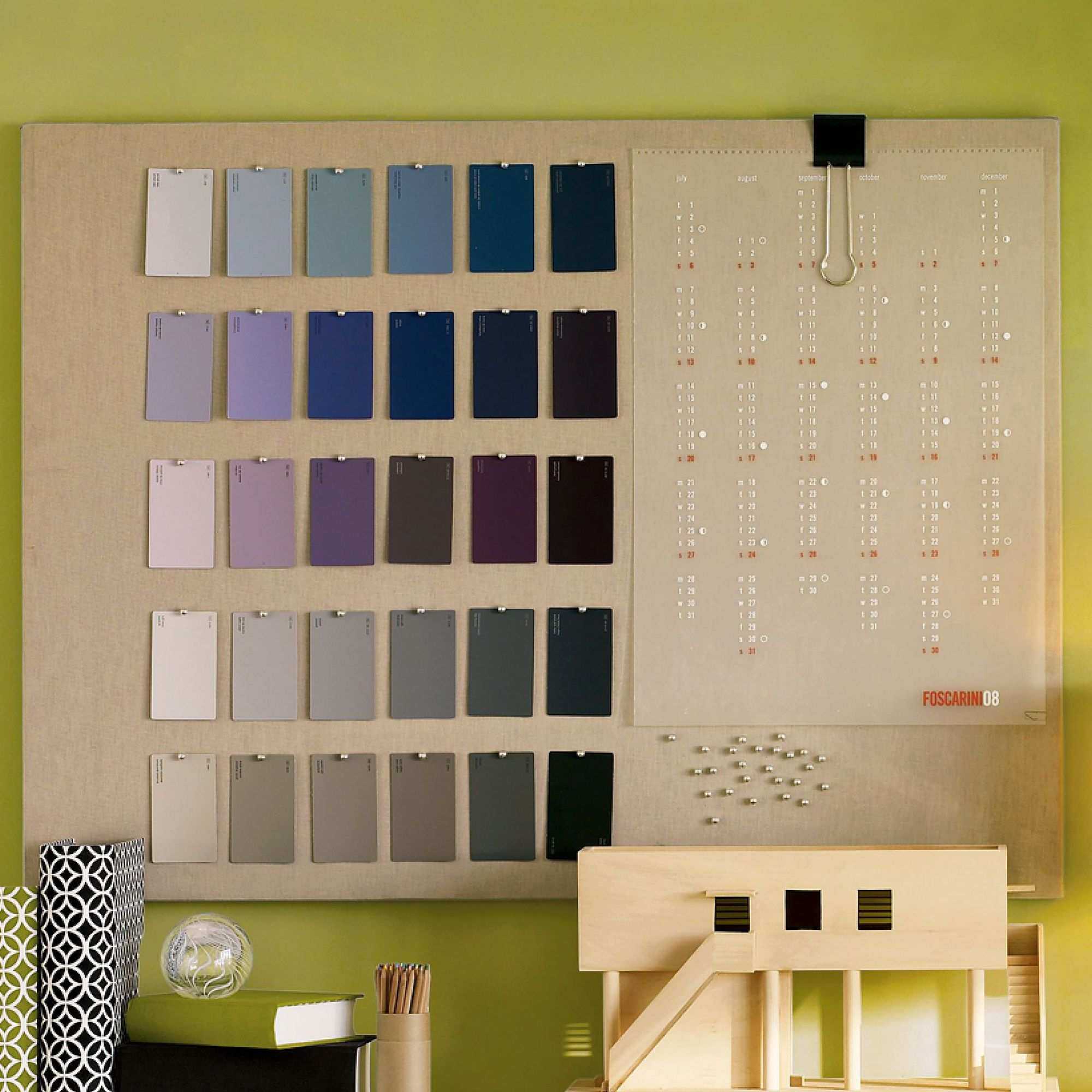 Pottery Barn, Linen Home Office Pinboard