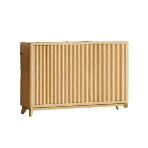 Motorized Tv Lift Cabinet For 32-60 Inch Tvs, Modern Fluted Electric Tv Lift Stand