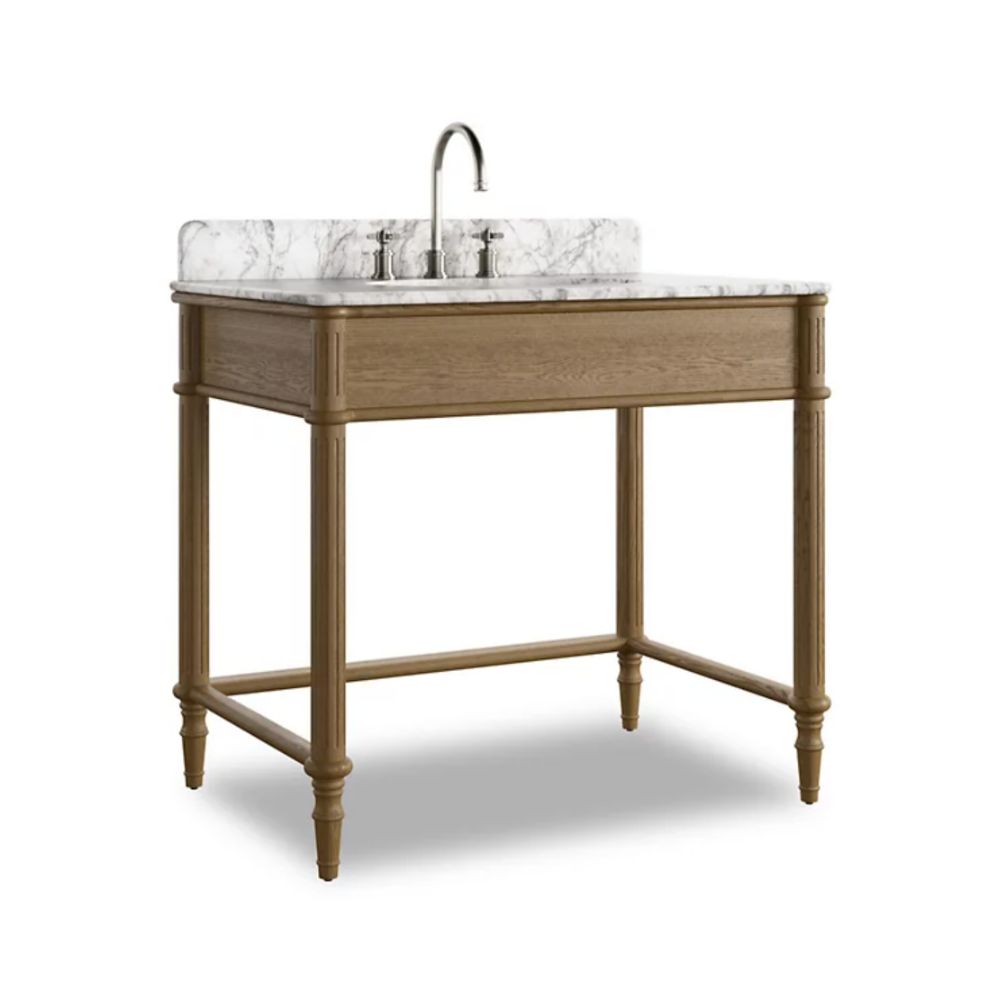 Wooden wash stand