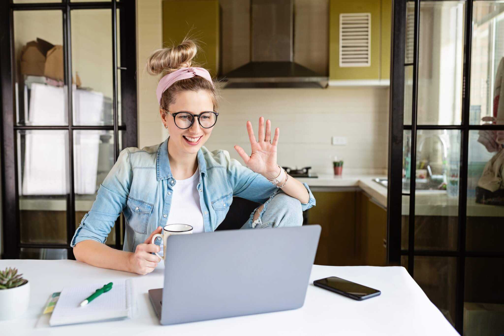 The New Beauty Standards Of Working From Home (We’re Looking At You, Zoom)