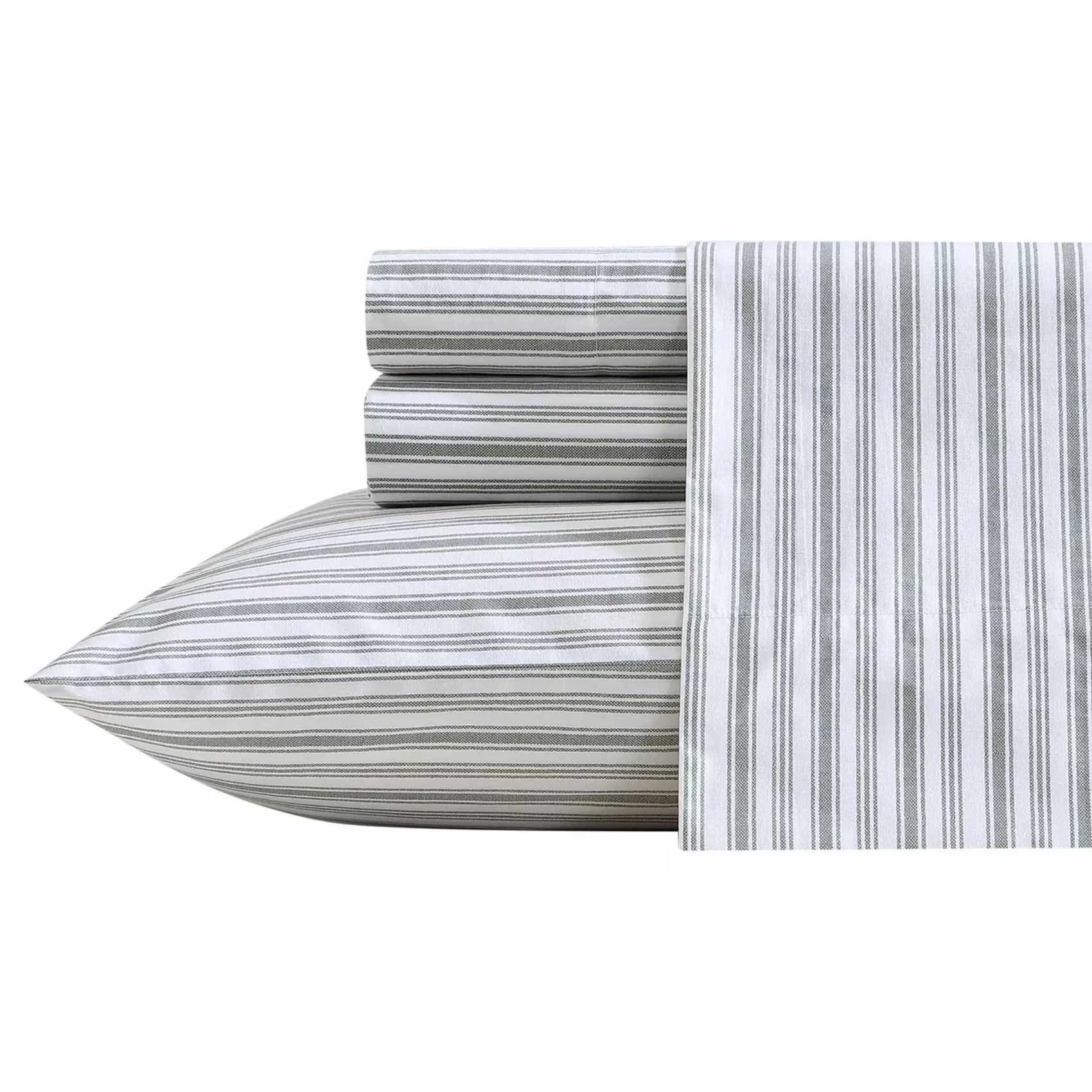 Macy's striped pillowcases