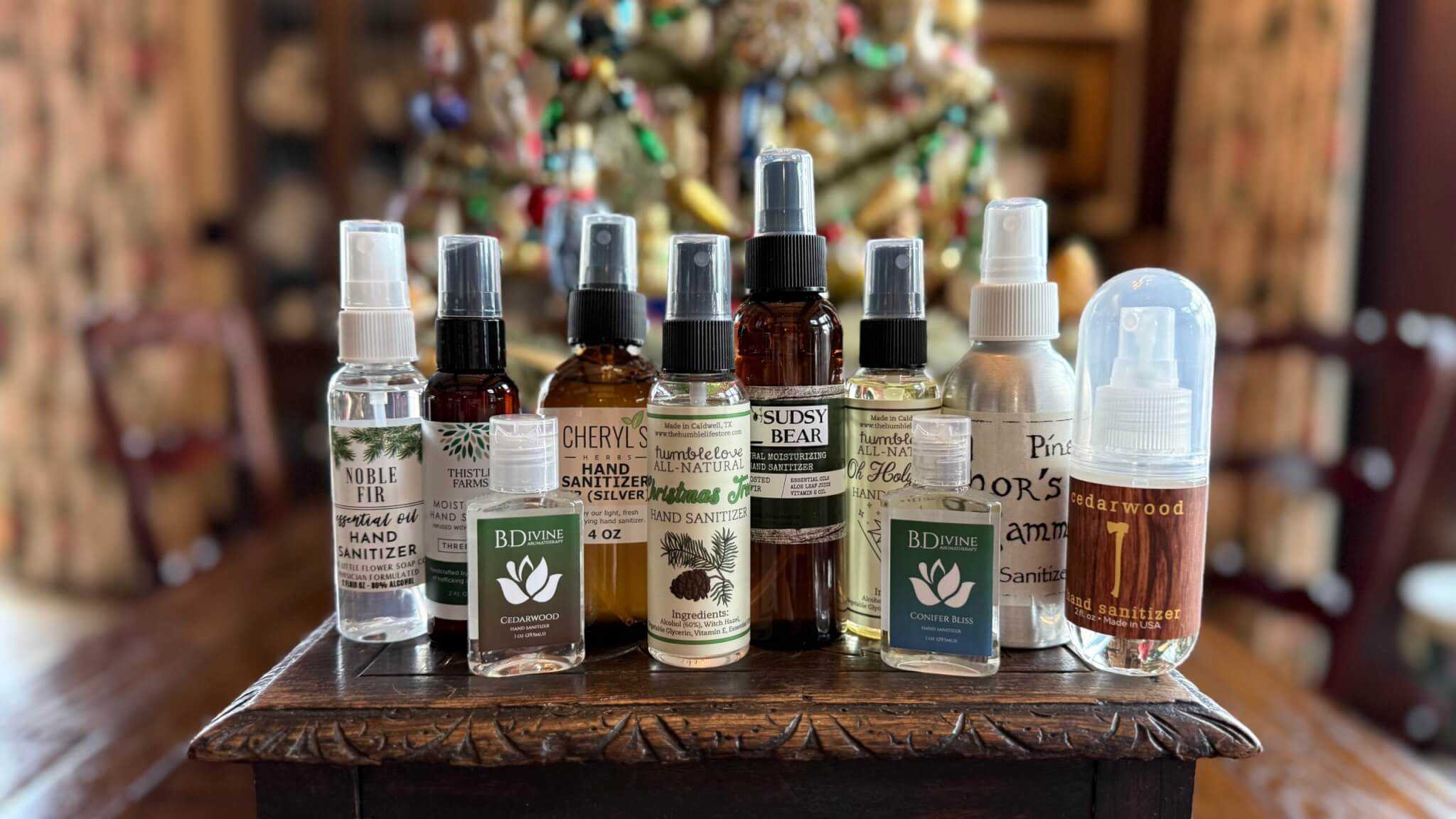 I Tried 10 Pine Hand Sanitizers Because I Want to Smell Like a Christmas Tree All Winter (And There Was One Clear Winner)