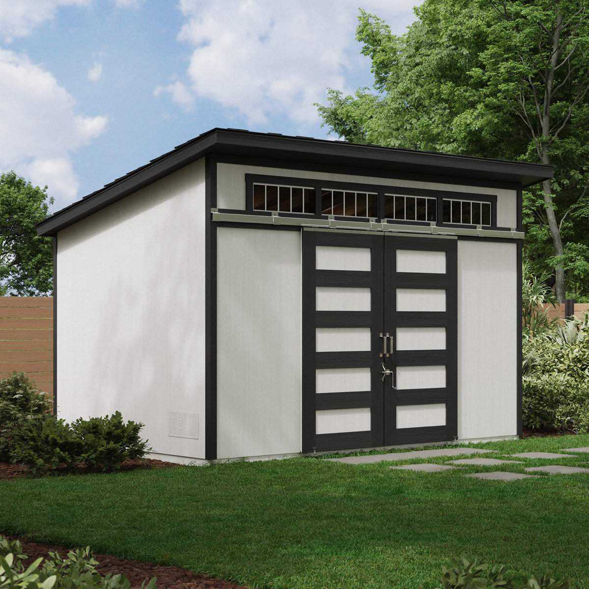 Handy Home Palisade Wood Storage Shed 12 Ft. W X 8 Ft. D (professional Installation Available) &amp; Reviews | Wayfair
