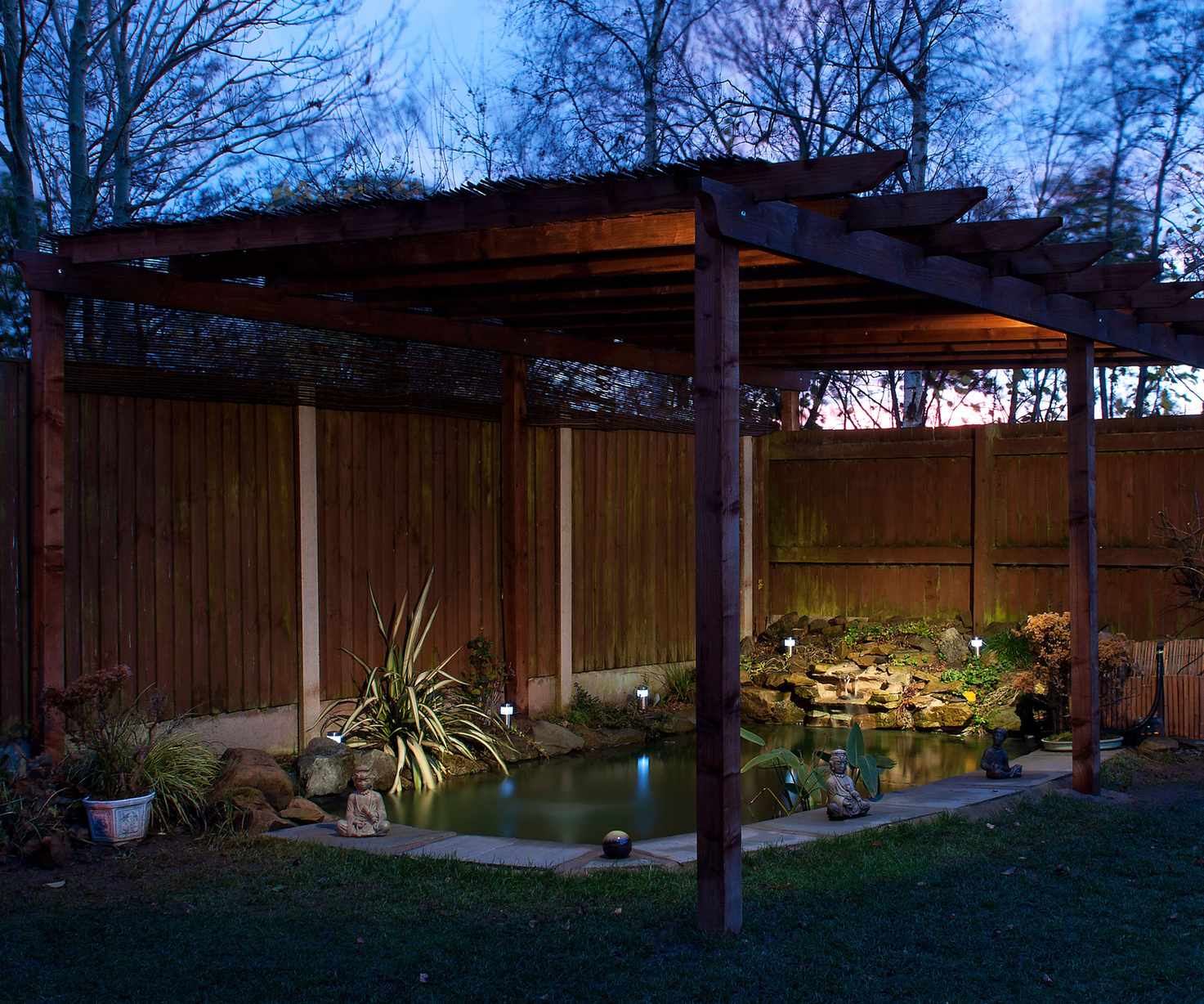Pergola lighting ideas