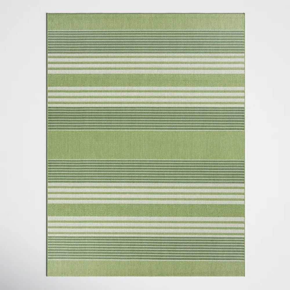Danes Striped Indoor/Outdoor Area Rug