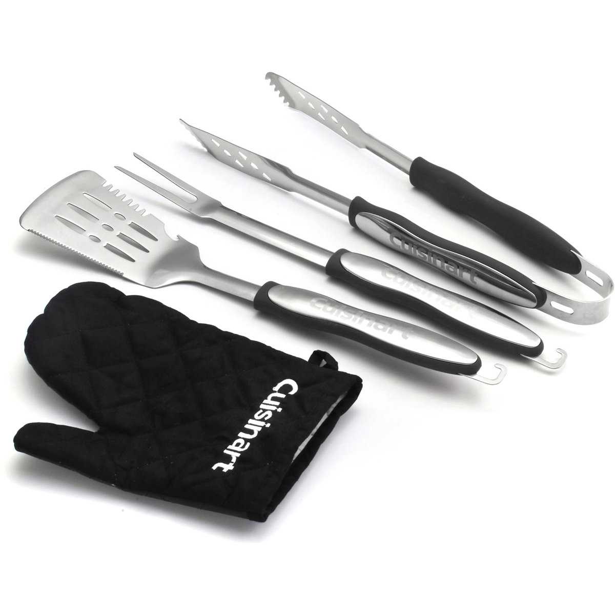 Cuisinart 3pc Grilling Tool Set With Grill Glove &amp; Reviews | Wayfair