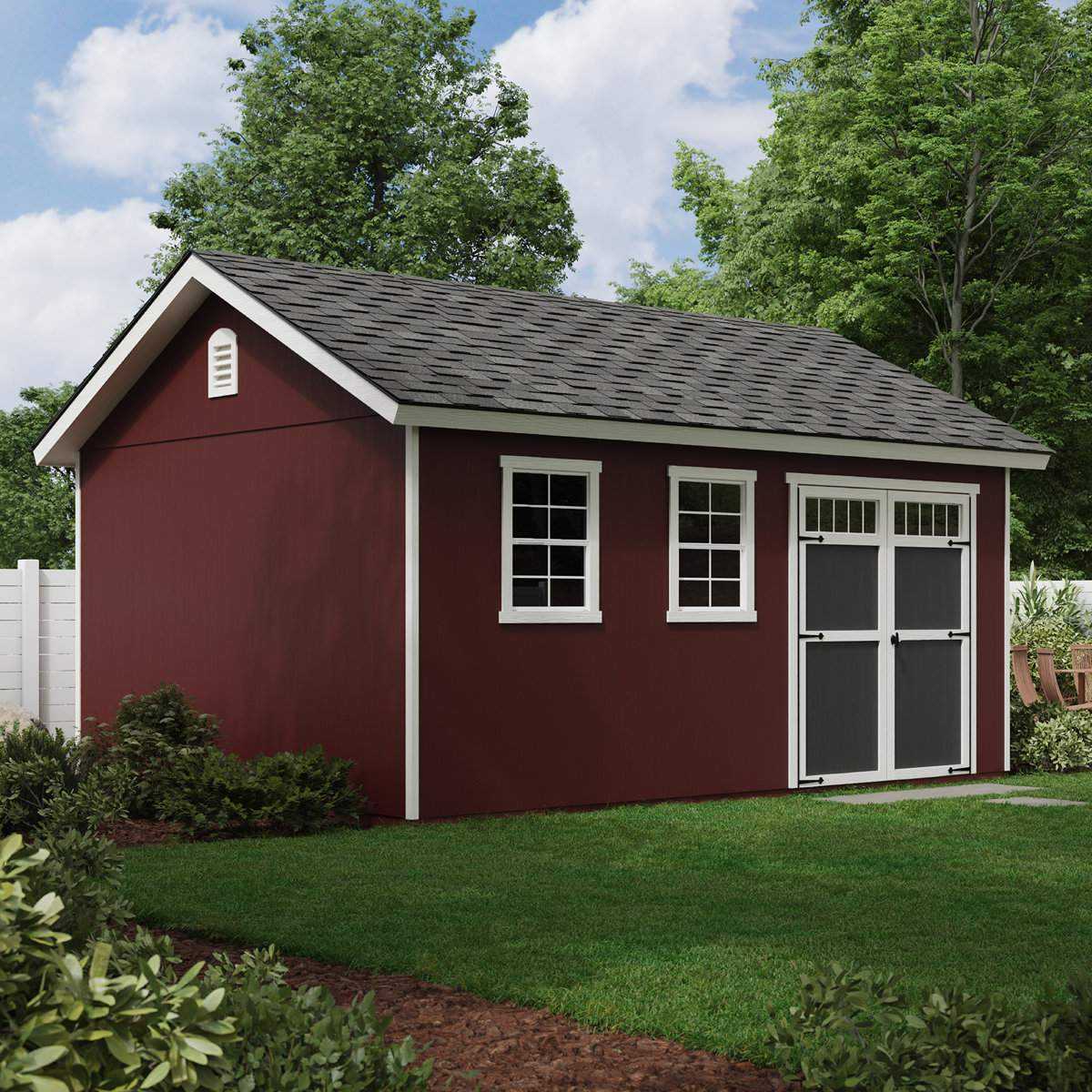 Handy Home Scarsdale Wood Storage Shed, Multiple Sizes (professional Installation Available) &amp; Reviews | Wayfair