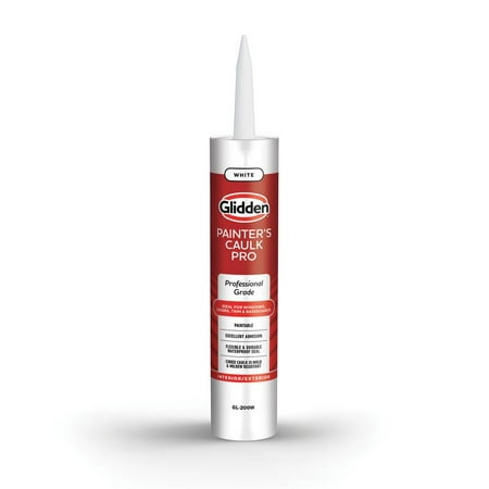 Glidden Painter's Caulk Pro 10 Fl Oz Multi-Purpose Acrylic Caulk, White