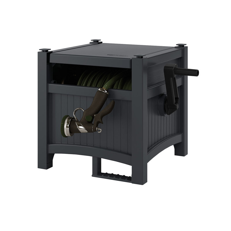 Suncast Hideaway Easylink Kink-Free Garden Hose Reel for 100' of 5/8" Vinyl Hose &amp; Reviews | Wayfair