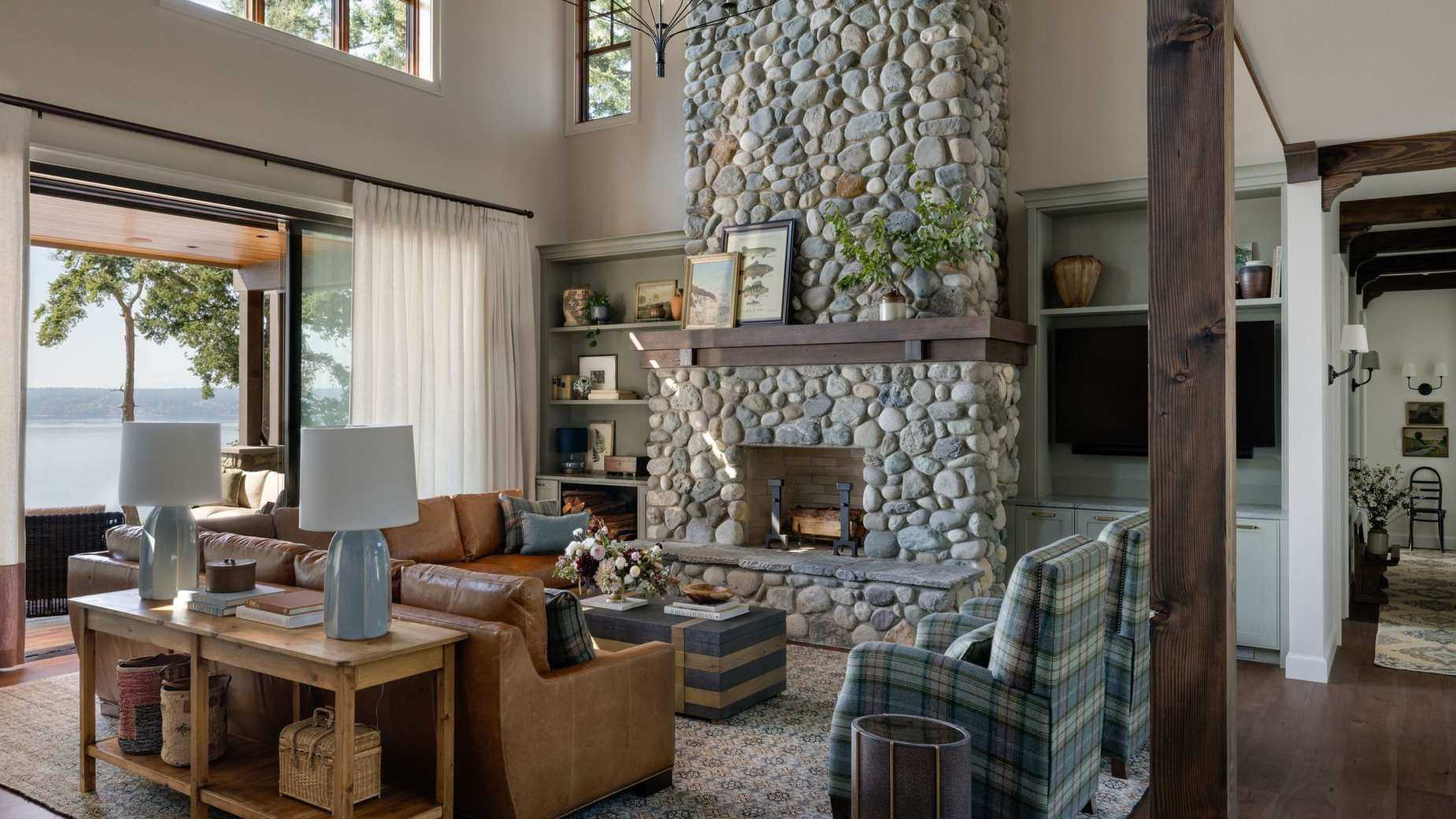 This Serene Pacific Northwest Home Was Built New – But Designed to Look Generations Old