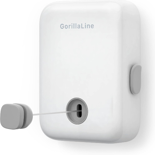 GorillaLine Retractable Clothesline Indoor Outdoor Wall Mounted